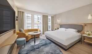 Ropa de cama de alta calidad y minibar