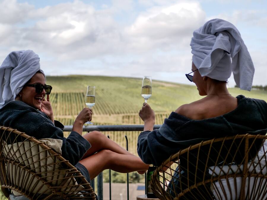 Sauna, hot tub, body treatments, aromatherapy, body wraps, body scrubs