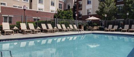 Seasonal outdoor pool