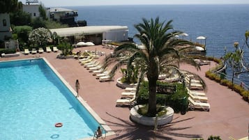 Blick von der Unterkunft