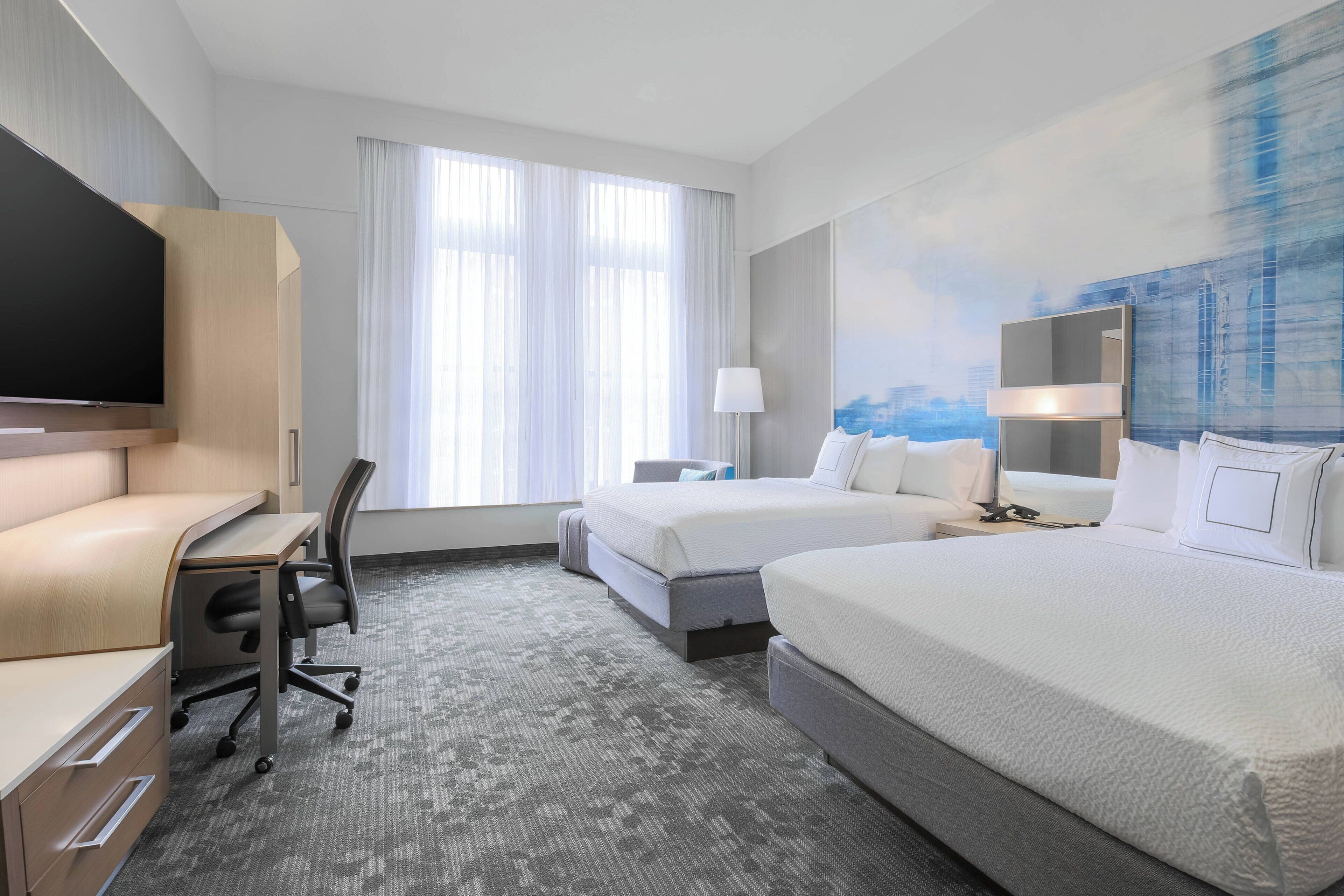 Biancheria da letto di alta qualità, materassi a doppio strato