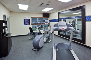 Stay fit and entertained in our well-equipped gym with treadmills, elliptical trainers, and a stair climber.