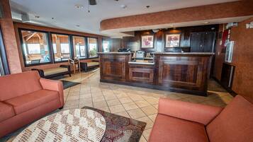 Check-in/check-out kiosk