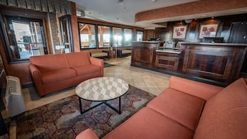 Sala de estar en el lobby