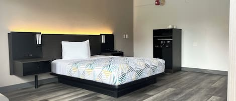 Free WiFi, bed sheets