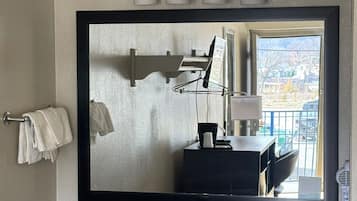 Premium bedding, desk, free WiFi, bed sheets