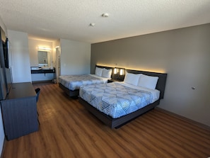 Free WiFi, bed sheets