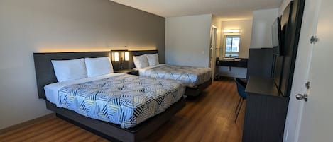 Wifi gratis y ropa de cama