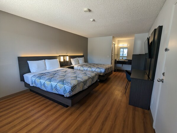 Free WiFi, bed sheets