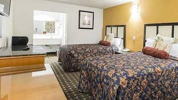 Free WiFi, bed sheets, alarm clocks