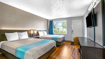 Blackout drapes, iron/ironing board, free WiFi, bed sheets