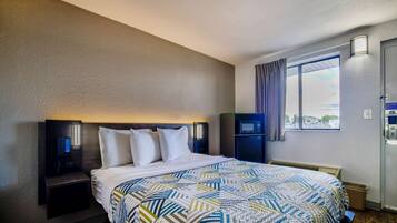 Free WiFi, bed sheets