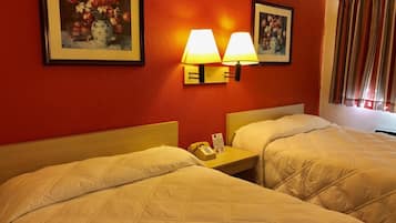 Pillow-top beds, iron/ironing board, free WiFi, bed sheets