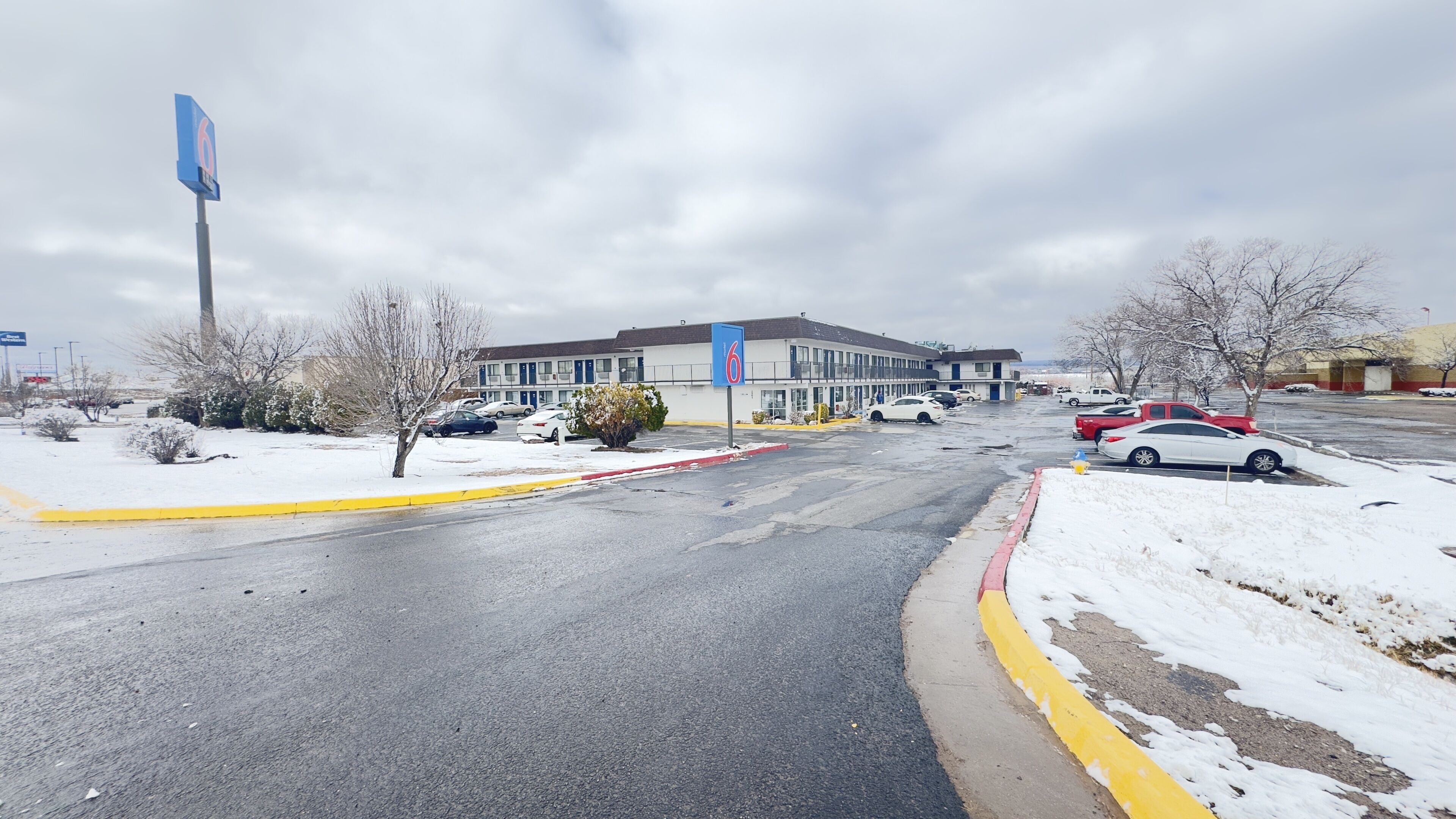 Fassade der Unterkunft