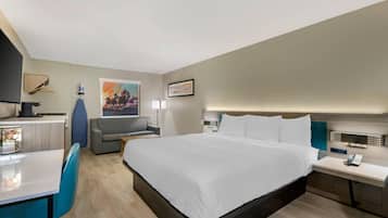Suite, 1 très grand lit et 1 canapé-lit, non-fumeur (Upgrade) | Accès au Wi-Fi (inclus), literie fournie, réveille-matin