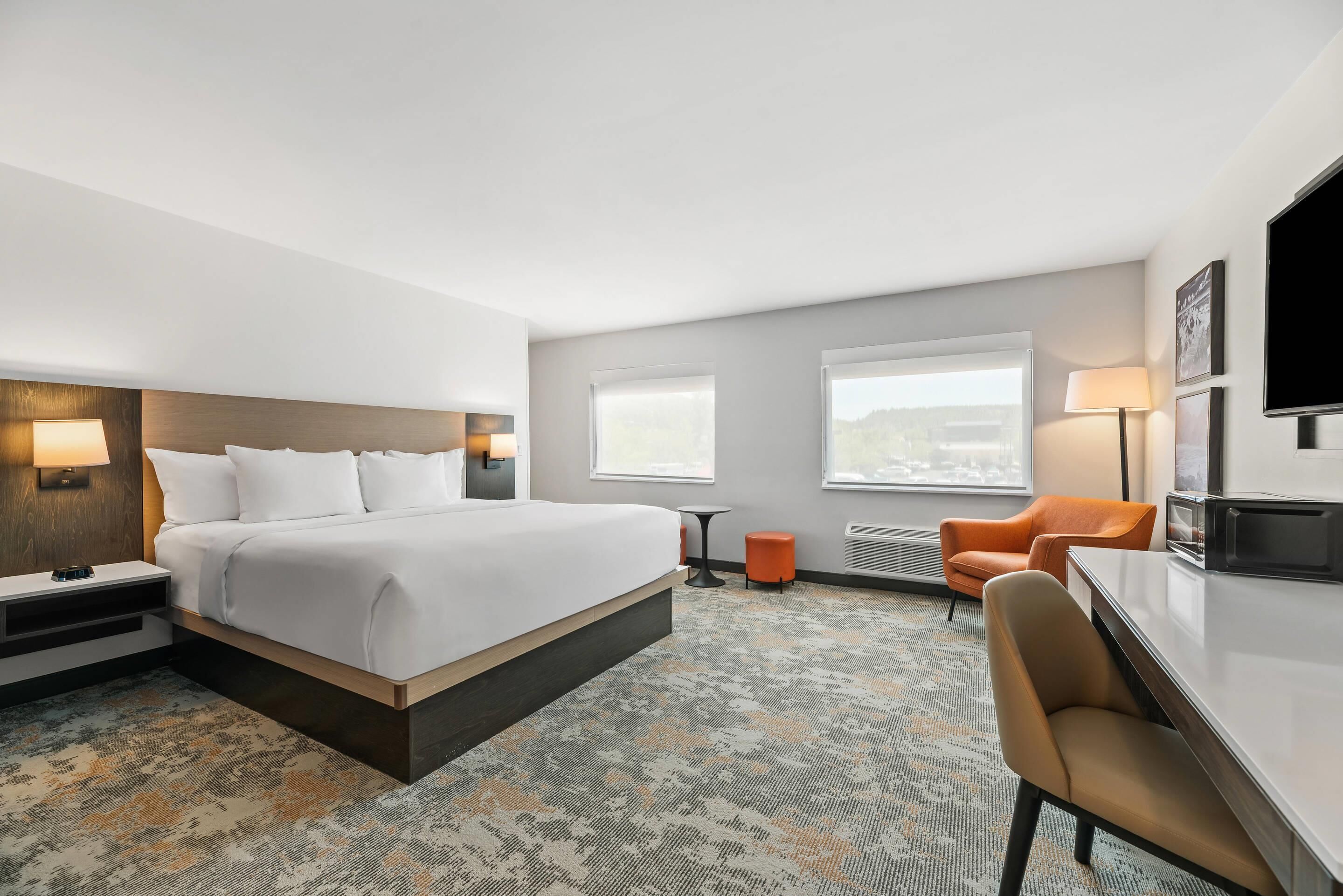 Standardzimmer, 1 King-Bett, Nichtraucher | Hochwertige Bettwaren, Pillowtop-Betten, Schreibtisch