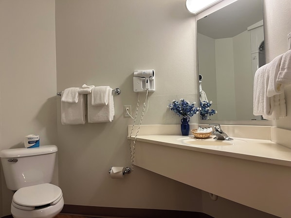 Suite Studio, plusieurs lits, non-fumeur (2 Queen Bed) | Salle de bain