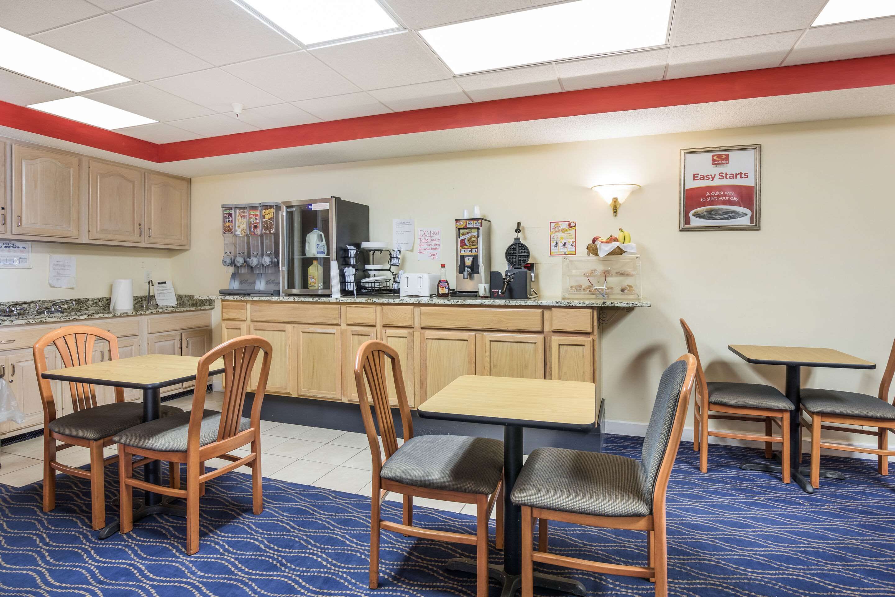 Free continental breakfast