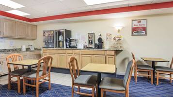 Free continental breakfast