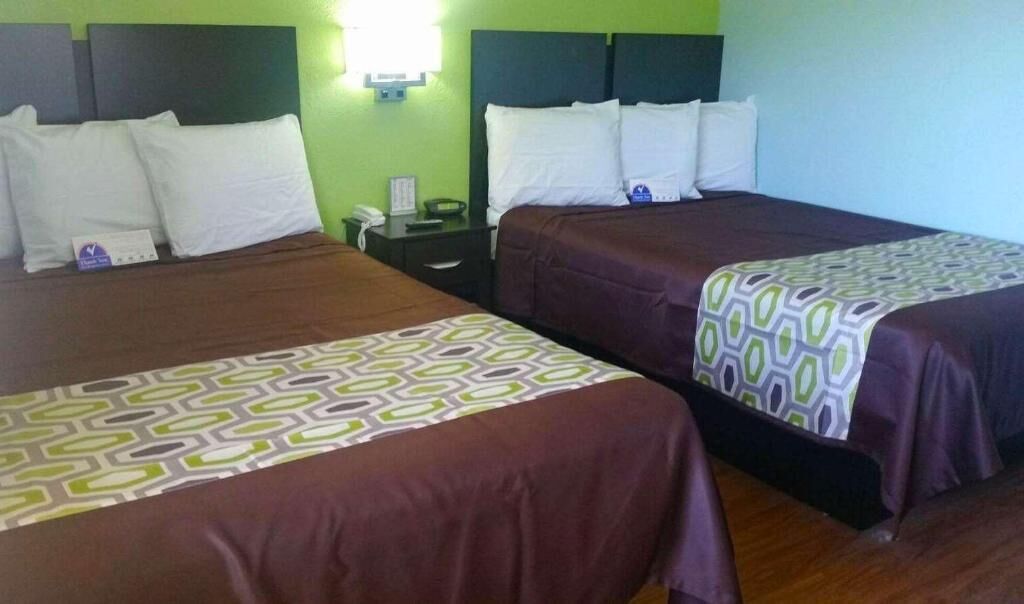 Desk, blackout curtains, iron/ironing board, free WiFi