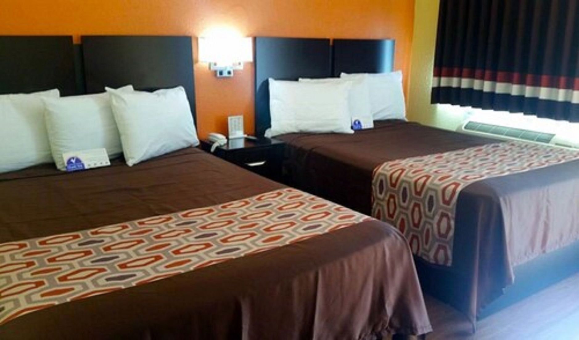 Desk, blackout curtains, iron/ironing board, free WiFi