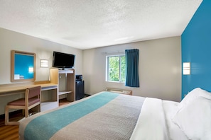 Free WiFi, bed sheets, alarm clocks