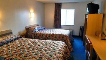 Free WiFi, bed sheets, alarm clocks