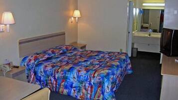 WiFi (free), alarm clocks, bed sheets