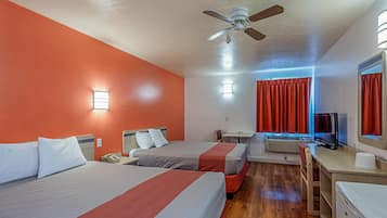 Free WiFi, bed sheets