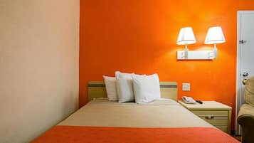 Free WiFi, bed sheets, alarm clocks