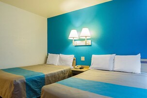 Free WiFi, bed sheets, alarm clocks