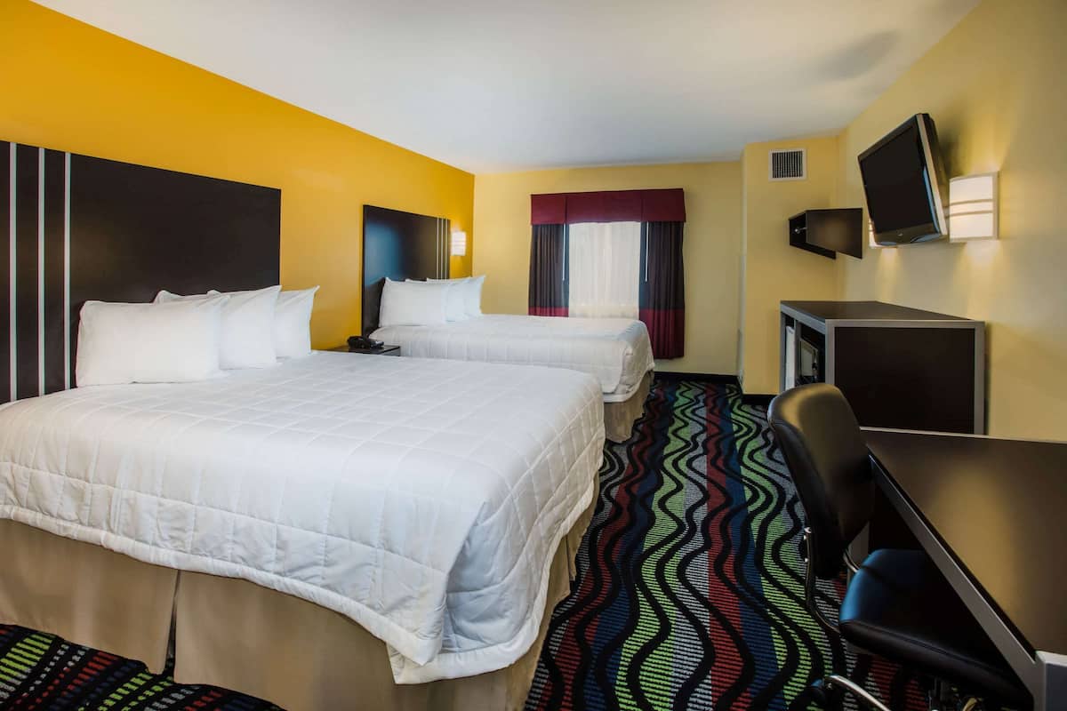 Standard Room, 2 Queen Beds, Non Smoking | Frette Italian sheets, premium bedding, down comforters, pillowtop beds
