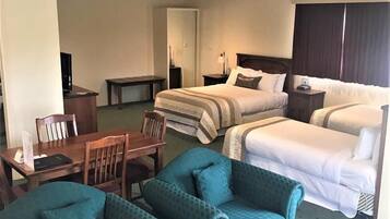 Minibar, desk, soundproofing, iron/ironing board