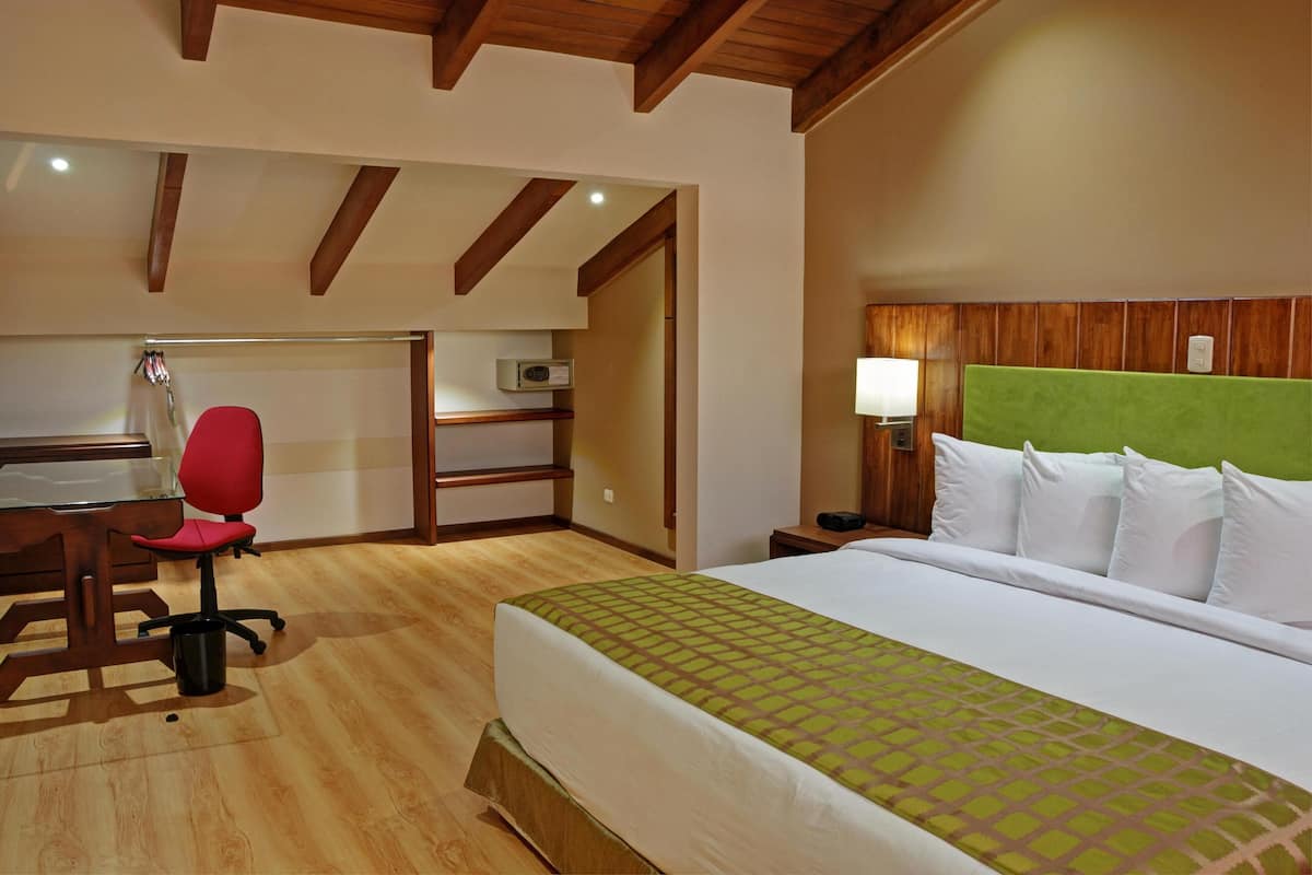 1 habitación y ropa de cama de alta calidad