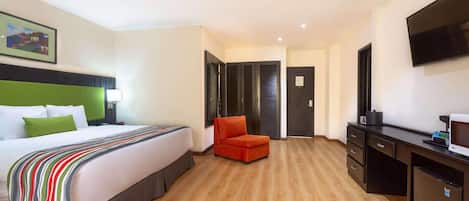 1 habitación y ropa de cama de alta calidad
