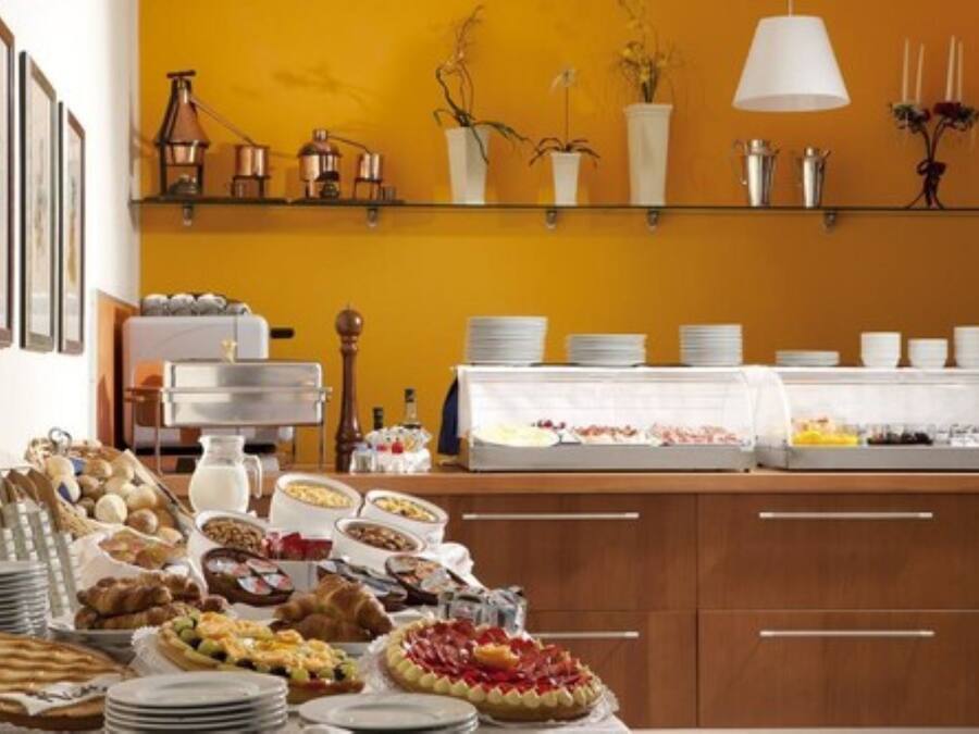 Daily buffet breakfast (EUR 8 per person)