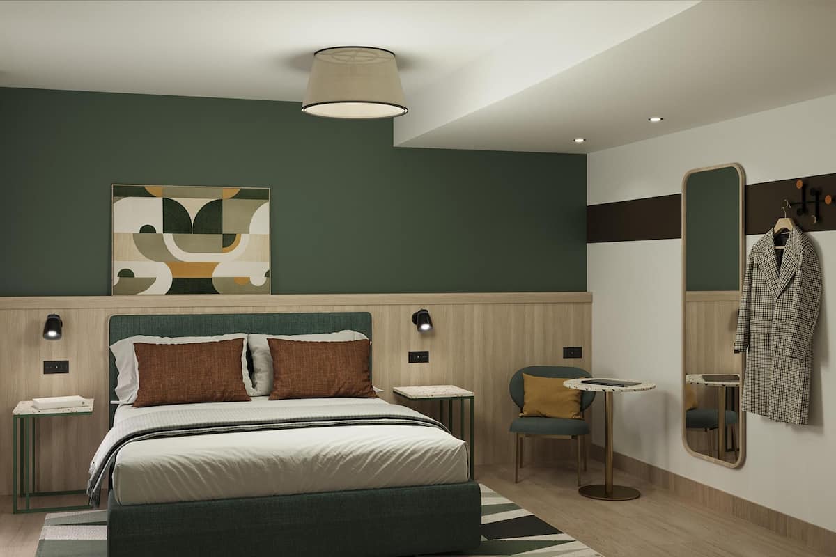 Rom – executive, 1 kingsize-seng, ikke-røyk (Living Room;with Sofabed) | Dundyner, minibar, safe på rommet og skrivebord