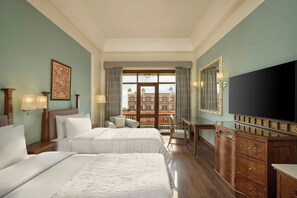 Room, 2 Single Beds | Premium bedding, down duvets, memory-foam beds, minibar - Le Méridien Jaipur Resort & Spa (Amer)