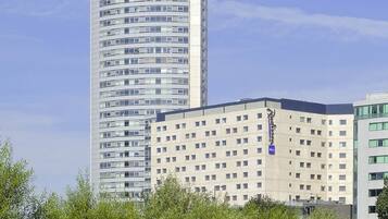 Majoituspaikan julkisivu