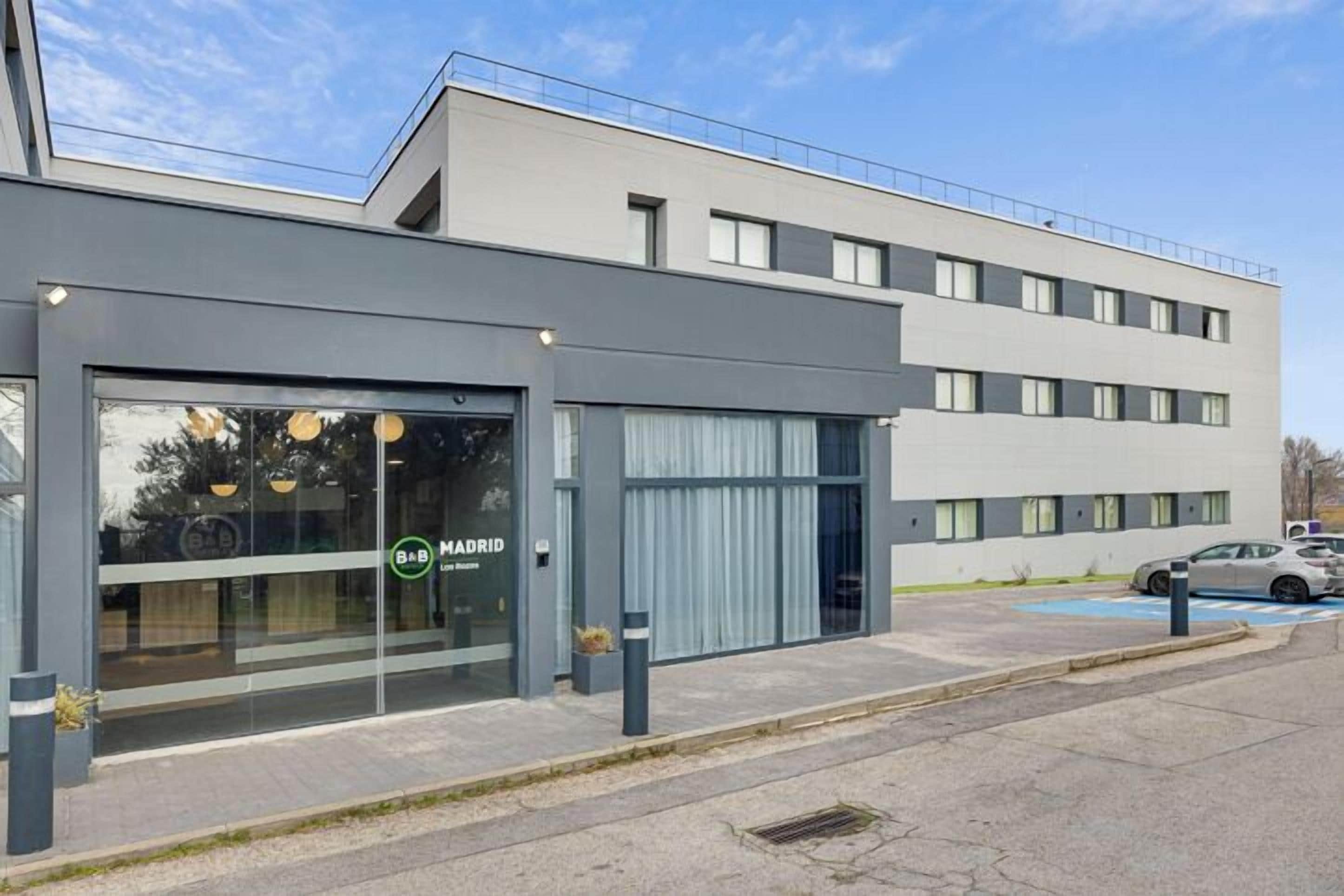 Voorkant van accommodatie