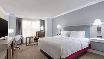 In-room safe, desk, blackout curtains, iron/ironing board