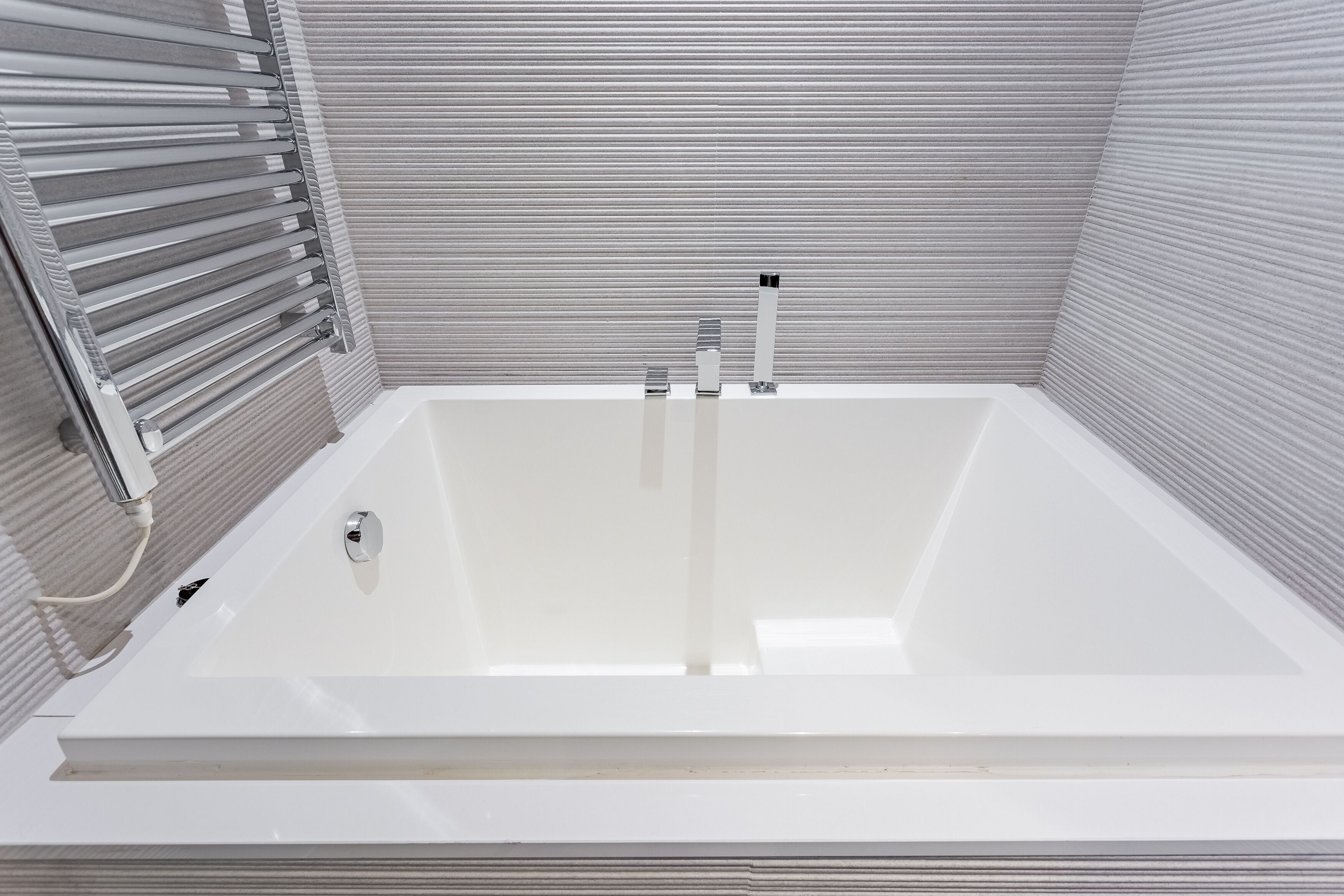 hair dryer, bathrobes, towels