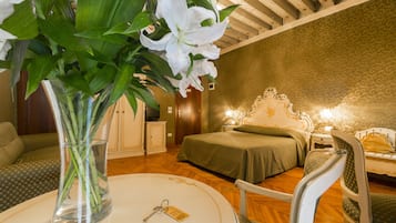 1 quarto, roupas de cama premium, frigobar, cofres nos quartos