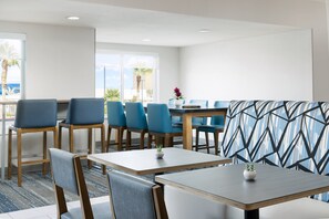 Free daily self-service breakfast 