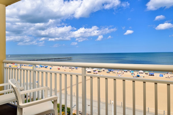 Room, 2 Queen Beds, Balcony (Oceanfront) | Balcony view