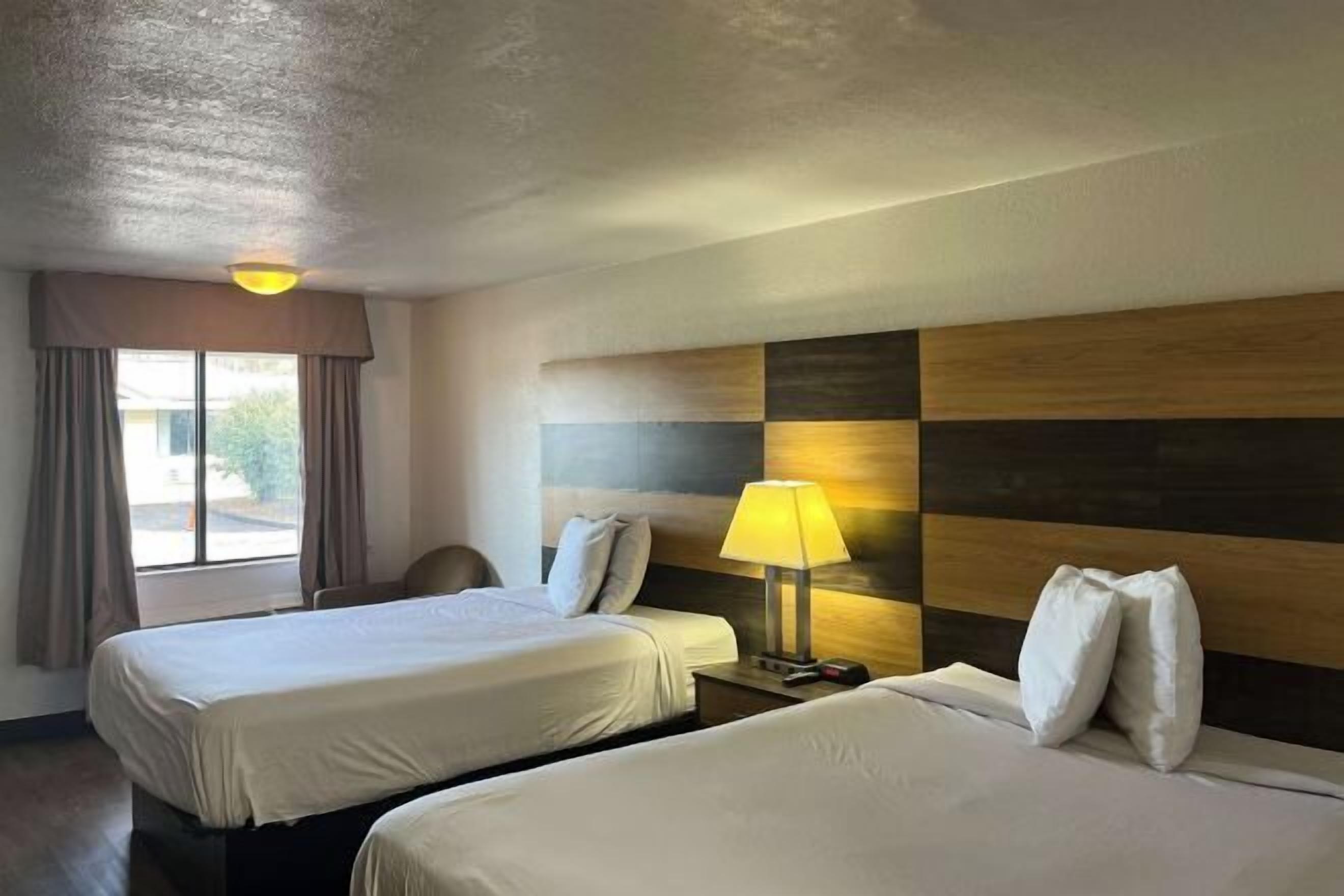 Escritorio, wifi gratis y ropa de cama 