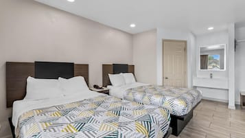 Free WiFi, bed sheets