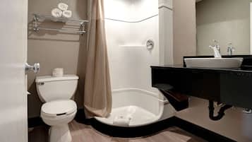 Shower, towels