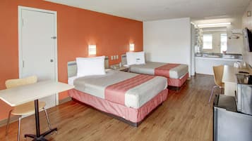 Wi-Fi de cortesia, roupa de cama, despertadores