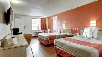 Free WiFi, bed sheets, alarm clocks